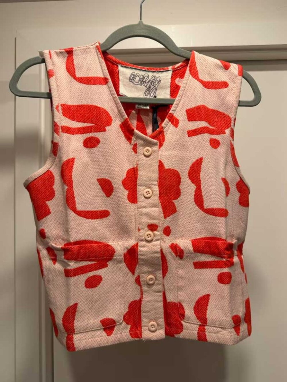 Ace & Jig Vest - Scrapbook - XS - NWT